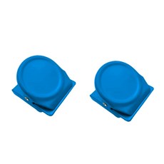 포원밀리언 냉장고 마그네틱 클립 자석집게 2p, 블루