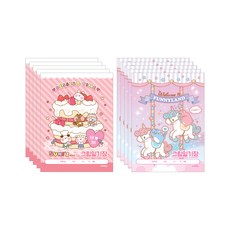 ibis 女童圖畫日記本 CR11830 2款 5入組, 甜點時間，旋轉木馬, 1套