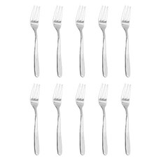 HAEMO Willive 韓國製 304不鏽鋼 Royce 餐具茶叉, 10個, 單品