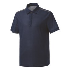 willbe 網眼條紋短袖T恤 N21WBCT621S, 海軍藍