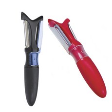 Progressive 漸進式雙面削皮器, 紅黑, 2個