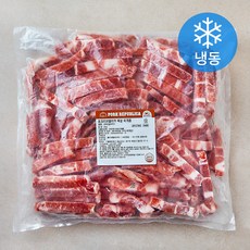 포크리퍼블리카 돼지목살 슬라이스 찌개용 (냉동), 1개, 2kg