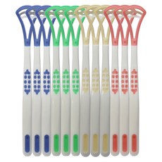 Olivo口臭去除舌苔刷 TOC3 4種*3入, 1套