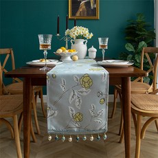 現代設計咖啡茶桌旗, 03, 33 x 160 cm, 1個