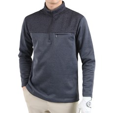 男款三角壓花刷毛拉鍊T恤 YBRS888