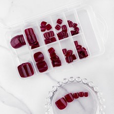 패디큐어 네일 패디팁 120p 세트, T27, 1개