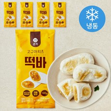온작 고구마치즈 떡바 (냉동), 5개