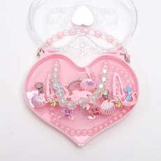 女童愛心公主項鍊組