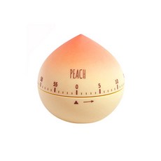 Papo水蜜桃水果計時器, 粉色的, 1個