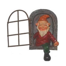 앤써 窗戶矮人花園裝飾品 02, 混合色