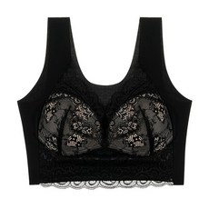 WBB 薄款舒適下擺寬vixy大碼內衣BG06+胸墊+固定夾套裝