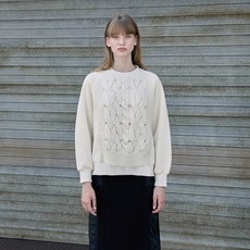 JUCY JUDY 女款絞花針織混合運動衫 JYTS722G