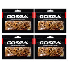 고씨 동결건조 낚시 홍갯지렁이 GSF-L1-H, 10g, 4개 10g, 4개