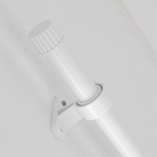 더원홈데코 템바 25mm 커튼봉, 화이트