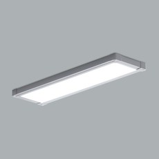 Daboye 超薄直下式側光廚房浴室燈 LED 25W 64 x 18 cm, 白色