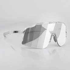 가빈 스타일호른 빅사이즈 스포츠 선글라스 G106 + 도수클립 세트, T921 투명 투명변색렌즈(선글라스), 랜덤발송(실리콘링), 1세트