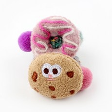 채니봉봉 여아용 도넛쿠키 머리끈 2p