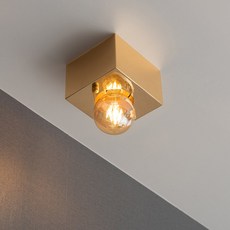 hit LIGHTING Latt 方形吸頂燈 E30545, 金色(E30545GD), 1個