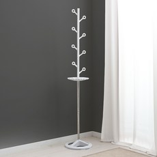 OLIVING 站立式衣架 巢型層架托盤, 果實白