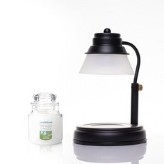 에인디 타이머 블랙 캔들워머 + 양키캔들 스몰자 104g 세트, 1세트, 클린코튼