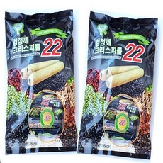 22黑芝麻捲心酥, 2袋, 180g