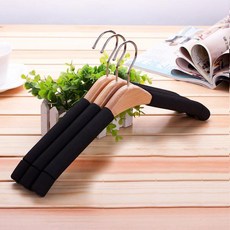 옷걸이 GH35_RD_1219, 블랙여성, 10개입