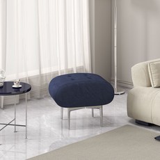 소하임 레트로 라운지 스툴, 미드나잇 네이비, 1개