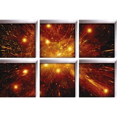 Hello Nature 防滑浴缸貼紙6件組, 11