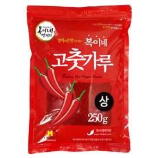 복이네먹거리 중국산 고춧가루 보통맛 찜용, 250g, 1개