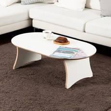 테레스 접이식 좌식테이블 w 1200 mm x h 320 mm, 화이트