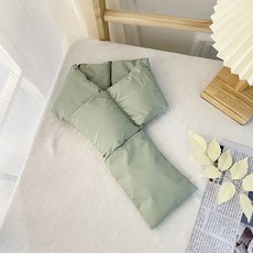MA 캔디 컬러 패딩 목도리