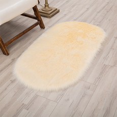 空氣蓬鬆毛絨腳踏墊, D型