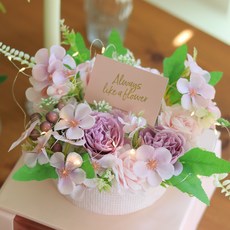 Scent Basket Pure Garden 花卉零用錢蛋糕, 驚喜款 紫色, 1個