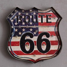 Quardi LED 復古牆壁吊燈 Highway 66, 1個