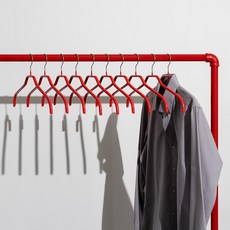 MAWA 輪廓41F衣架, 10個, 紅色