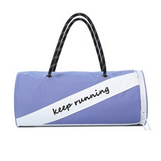 簡約設計運動單肩包, 紫色