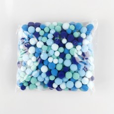 Uniart 棉花糖澎澎夏日毛毛球, 1個, 混合色