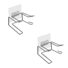 GUNU 多用途黏貼式吹風機架, 單一顏色, 2個