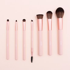 Aeib彩妝刷具 7支組, 混色, 1套
