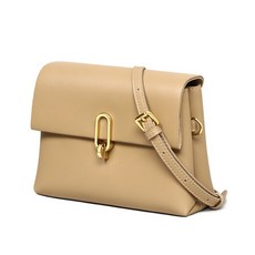 가죽 작은사각형 숄더 크로스 메신저백