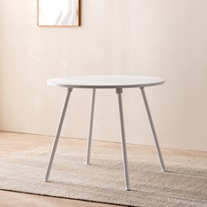 크렌시아 세아 원형 테이블 2~4인용, 화이트, 4인용