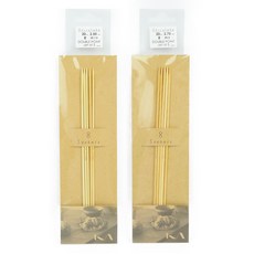 Seeknit Brand Yarn Shirotake 手套針 06242 5p + 04252 5p 套組, 1套