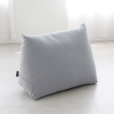 myme 三角靠背腰靠墊 沙發靠墊, 灰色