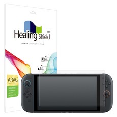 Healing Shield Nintendo Switch 2 ARAG高畫質低反射螢幕保護貼組, 1套, 任天堂 Switch 2, 單一顏色
