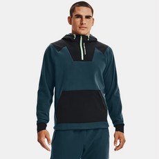 Under Armour 安德瑪 男款 UA RUSH Fleece 連帽衫 1366177-413