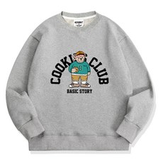 OTD 寬鬆純棉小熊印花長袖T恤