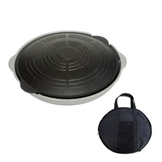 Daddy star 雙面煎鍋+專用包組, 33*5cm, 1組