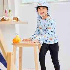 IAMBEBE 幼童浮潛海豚防曬泳衣上下裝套裝
