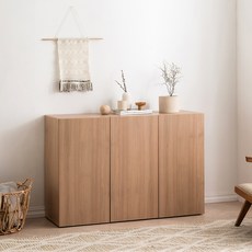 라자가구 RF 데이브 하이 수납장 1200, 오크