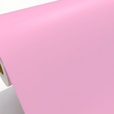 SHEET NARA 素色純色彩色壁貼, 粉紅色, 50 x 250 cm